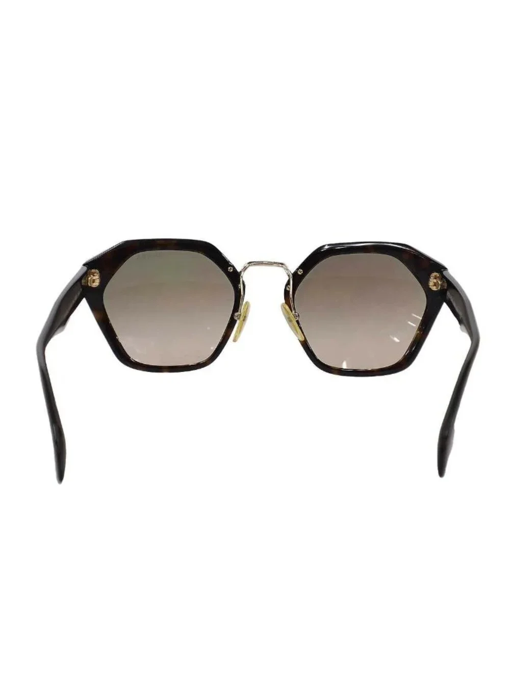 Prada Tortoiseshell Frame Sunglasses Brown 55 Eyewear